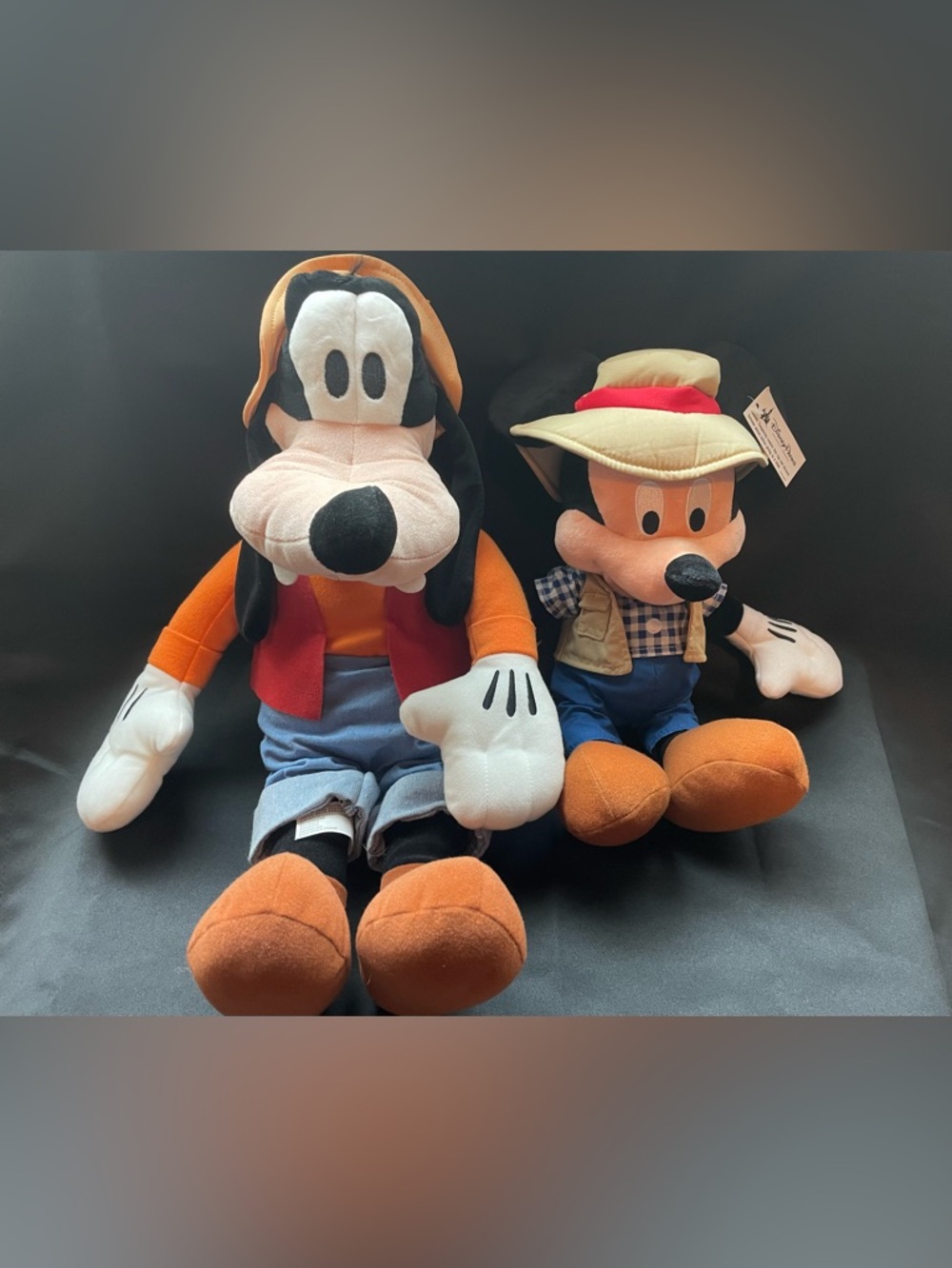 Disney Goofy & Mickey Plush Dolls